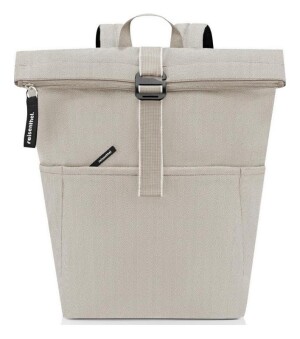 Product detail of Reisenthel Rolltop Backpack Herringbone Sand batoh