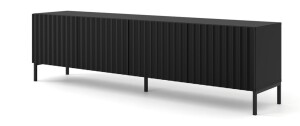 Product detail of ARTBm Tv stolek WAVE 200 | 4D Provedení: Černý mat / černé nohy