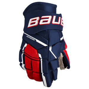 Product detail of Hokejové rukavice Bauer Supreme M5PRO Navy/Red/White Senior 15 palců