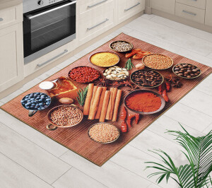 Product detail of Bellatex Kusový koberec Italský stůl 3D, 80 x 120 cm