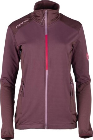 Product detail of GTS301742L dámská waffle mikina, Plum
