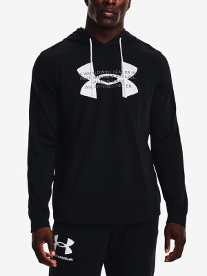 Product detail of Pánská mikina Under Armour  Rival Terry Logo Hoodie-BLK M