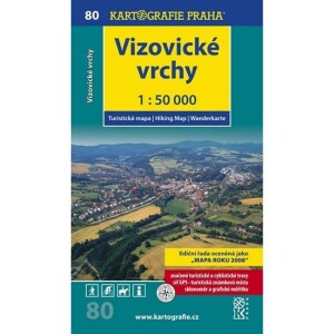 Product detail of 1: 50T (80)-Vizovické vrchy (turistická mapa)
