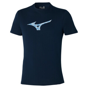 Product detail of Pánské tričko Mizuno  Paris Graphic Tee Pageant Blue  XL