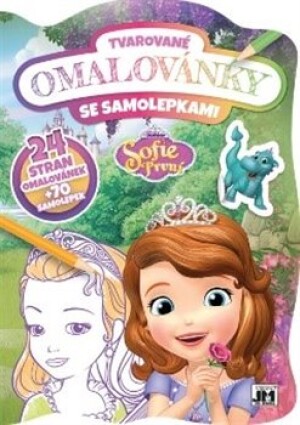 Product detail of Tvarované omalovánky se samolepkami - Sofie první