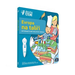 Product detail of Kouzelné čtení Kniha Evropa na talíři
