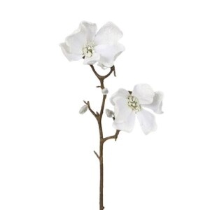 Product detail of Umělá zasněžená Magnolie bílá, 49 cm