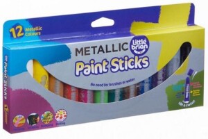 Product detail of Little Brian Paint Sticks - Metalické barvy 12 ks - EPEE