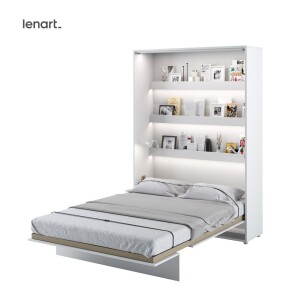 Product detail of Dig-net nábytek Sklápěcí postel Lenart BED CONCEPT BC-01p | bílý lesk 140 x 200 cm