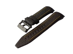 Product detail of Kožený řemínek Vostok Europe pro modely Lunochod - žluté prošití/černá spona