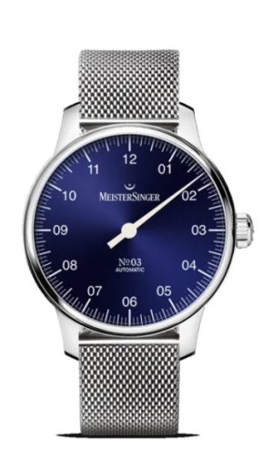 Product detail of MeisterSinger N°03 38mm BM9908 - Náramek z pletené oceli