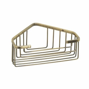 Product detail of GEDY 2483-44 Smart rohová police do sprchy, 20 x 8 x 15,1 cm, bronz 
