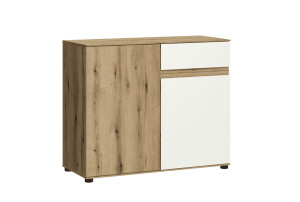 Product detail of ArtExt Komoda CAMINO 2D1S | dub evoke/bílá