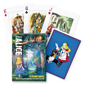 Product detail of Piatnik Poker - Art of Alice