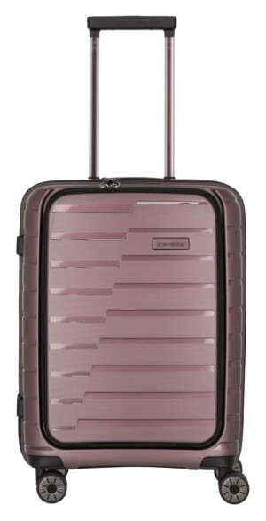 Product detail of Travelite Air Base 4w S Front pocket Lilac kufr + kosmetická taštička zdarma