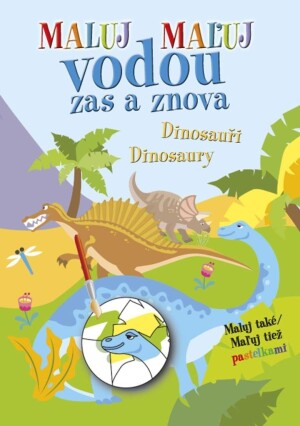 Product detail of Maluj vodou zas a znova Dinosauři