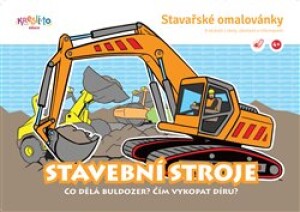 Product detail of Stavařské omalovánky – Stavební stroje
