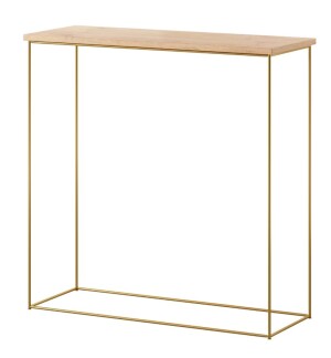 Product detail of ArtAdrk Příruční stolek MILAN | zlaté nohy Barva: Dub Lancelot