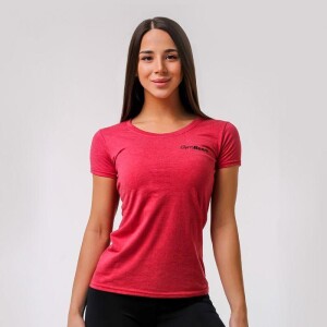 Product detail of GymBeam Dámské tričko Basic Vintage Red POUZE XL - červená (VÝPRODEJ)
