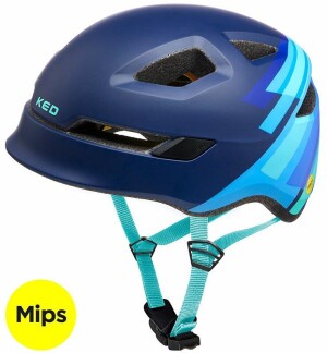 Product detail of Ked Pop Mips blue juniorská cyklistická přilba