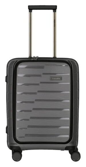 Product detail of Travelite Air Base 4w S Front pocket Anthracite kufr + kosmetická taštička zdarma
