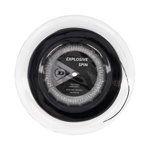 Product detail of Tenisový výplet Dunlop  Explosive Spin Black 1.25 Reel (200 m)