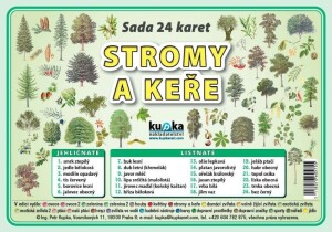 Product detail of Sada 24 karet - stromy a keře - Petr Kupka