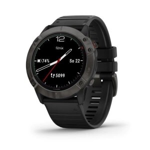 Product detail of Garmin fenix6X PRO Solar, TitaniumGrayDLC/Black Band (MAP/Music) 010-02157-21