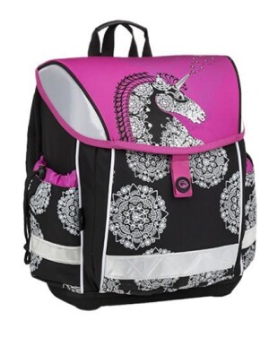 Product detail of Bagmaster Školní aktovka pro prvňáčky LIM 9 A PINK/BLACK/WHITE