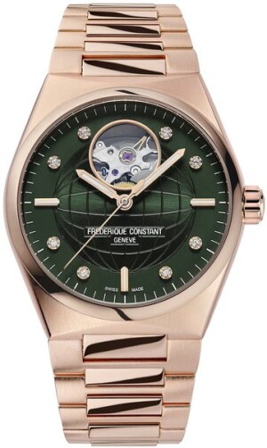 Product detail of Frederique Constant Highlife Ladies Heart Beat Automatic FC-310MPGRD2NH4B