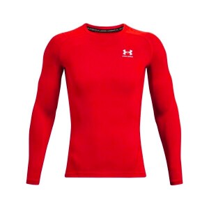 Product detail of Pánské tričko Under Armour  HG Armour Comp LS-RED M