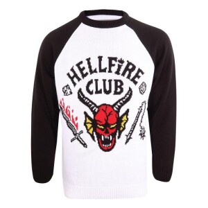 Product detail of Stranger Things vánoční svetr - Hellfire club (velikost L)