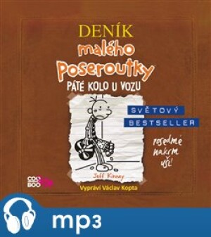 Product detail of Páté kolo u vozu, mp3 - Jeff Kinney