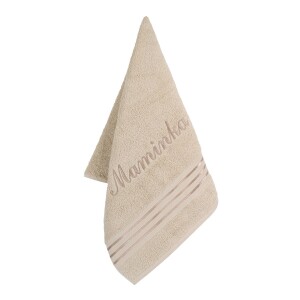 Product detail of Bellatex Froté ručník s výšivkou Maminka béžová