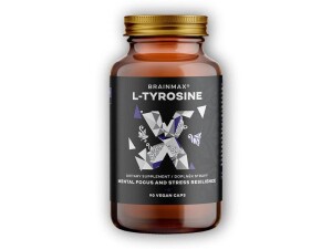Product detail of BrainMax L-Tyrosine 750mg 90 rostlinných kapslí