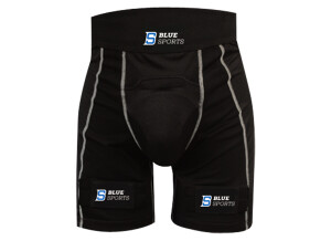 Product detail of Kompresní šortky se suspenzorem Blue Sports  Black Senior XXL