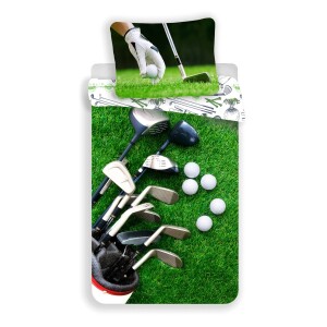 Product detail of Jerry Fabrics Bavlněné povlečení Golf, 140 x 200 cm, 70 x 90 cm