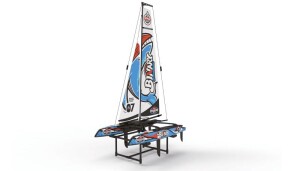 Product detail of Amewi RC plachetnice Binary V3, 40cm, RTR, autokorekce plachet