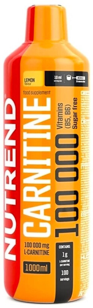 Product detail of Nutrend Carnitine 100000 1000 ml pomeranč