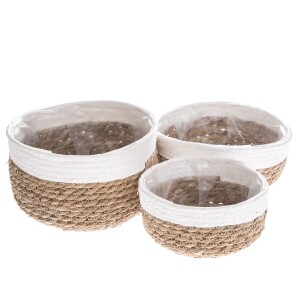 Product detail of Sada obalů na květináč Sea grass, 3 ks