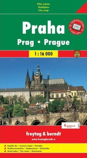 Product detail of Praha mapa 1:16 000 - kolektiv autorů