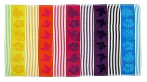 Product detail of Oboustranná plážová osuška Lovely Home Rainbow Butterfly