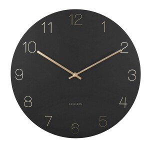 Product detail of Karlsson 5762BK designové nástěnné hodiny, pr. 40 cm