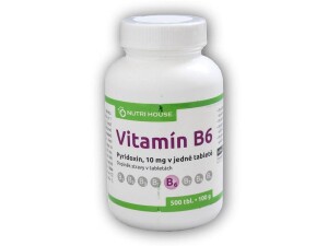 Product detail of Nutri House Vitamin B6 Pyridoxin 10mg 500 tablet