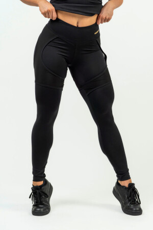 Product detail of Dámské legíny Nebbia Intense Women's High Waist Leggings Mesh Gold  L