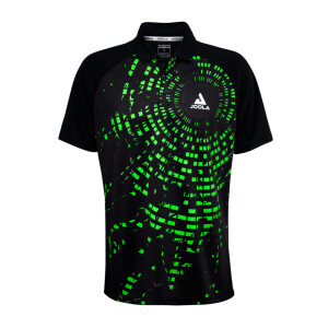 Product detail of Pánské tričko Joola  Shirt Centrela Polo Black/Green M