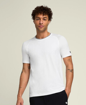 Product detail of Pánské tričko Wilson  M Team Seamless Crew Bright White XXL