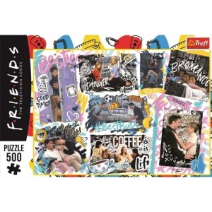 Product detail of Trefl Puzzle Přátelé: Koláž 500 dílků