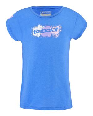 Product detail of Dívčí tričko Babolat  Exercise Cotton Tee Girl French Blue 6 - 8 let