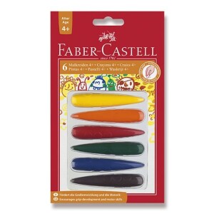 Product detail of Faber - Castell Plastové pastelky do dlaně 6 ks